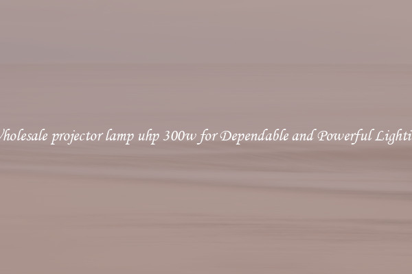 Wholesale projector lamp uhp 300w for Dependable and Powerful Lighting