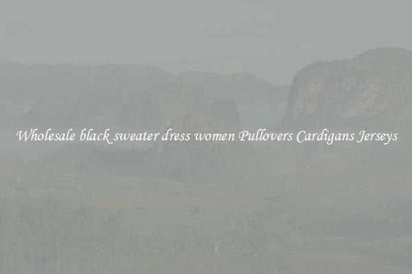 Wholesale black sweater dress women Pullovers Cardigans Jerseys