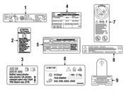 BMW AC System Information Label - Genuine BMW 71236992770