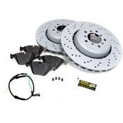 BMW Brake Kit - Zimmermann/Textar 34112283801KTF3
