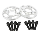 BMW 10mm Lightweight Wheel Spacer and Extended Lug Bolt Kit - Set of 2 - Motorsport Hardware 4100-57-10L-TL